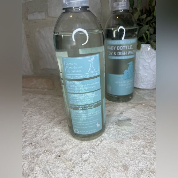 Berkley Green baby baby bottle,toy and dish wash 16.5 fl oz (2) - Picture 3 of 4